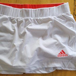 Adidas  white and red skirt size medium